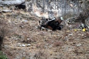 Peru'da helikopter kazası