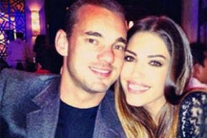 Sneijder'in mutlu g&uuml;n&uuml;