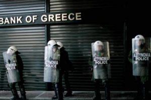 Yunan bankalarında b&uuml;y&uuml;k deprem
