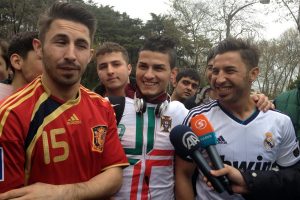 Ronaldo ve Ramos'un ikizleri antrenmana geldi