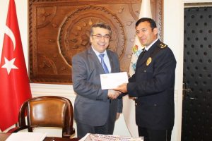 Emniyet M&uuml;d&uuml;r&uuml;nden  Cingil'e ziyaret
