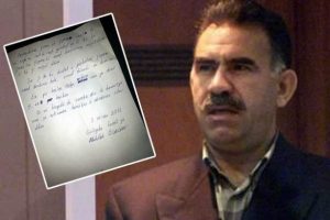Kandil &Ouml;calan'a mektup g&ouml;nderdi