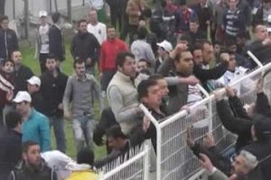 Amat&ouml;r ligi ma&ccedil;ında olaylar &ccedil;ıktı