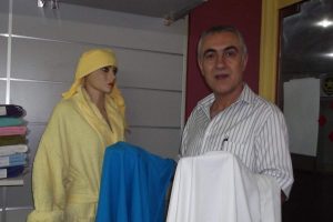 Kumaşta lavantalı tohumlu &ccedil;&ouml;z&uuml;m
