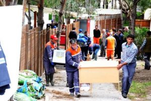 Bodrum'da tahliye gerginliği