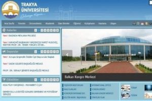 Trakya &Uuml;niversitesi'nden b&uuml;y&uuml;k ayıp!