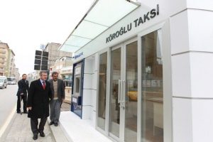 Modern taksi durakları geliyor