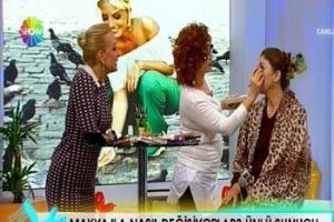 &Uuml;nl&uuml; sunucu bir kadını b&ouml;yle değiştirdi