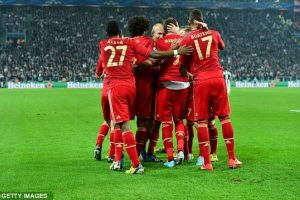 Juventus,Bayern'e hafif geldi!