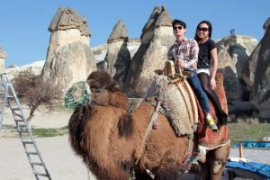 Kapadokya'ya turist yağdı