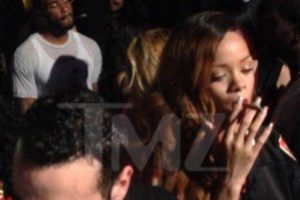 Rihanna ayrılık sonrası fena dağıttı