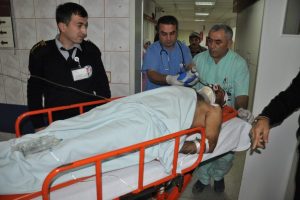 Motosiklet beyin kanamasına neden oldu