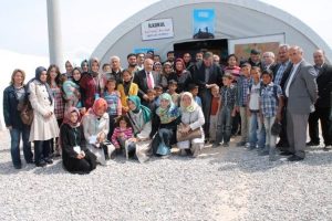 Suriyeli &ccedil;ocuklarla buluştular