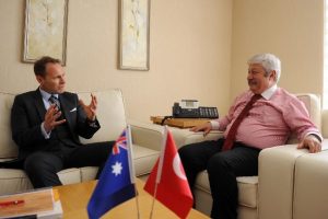 Avustralya Başkonsolosu'ndan işbirliği teklifi