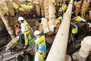 Londra'nın altından Roma &ccedil;ıktı