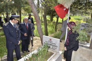 Şehit polisler unutulmadı
