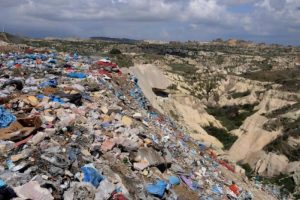 Kapadokya &ccedil;&ouml;p vadisi