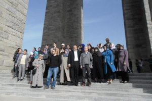 Şehit aileleri &Ccedil;anakkale'yi gezdi