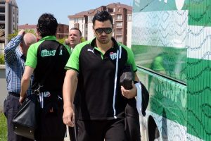 Bursaspor Mersin'e gitti