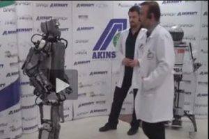 İşte yerli insansı robot!