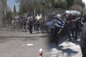 Beyazıt'ta olaylar &ccedil;ıktı, gerginlik s&uuml;r&uuml;yor