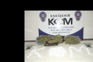 Eskişehir'de uyuşturucu operasyonu