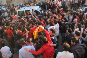 Galatasaray'a coşkulu karşılama
