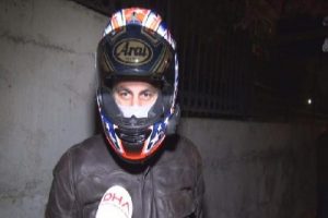 "Kask" hayat kurtardı