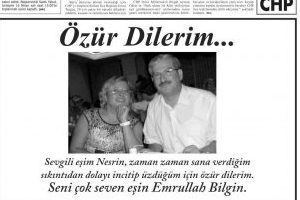 K&uuml;sk&uuml;n eşe ilanlı &ccedil;ağrı