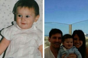 İşte minik Messi'nin ilk fotoğrafı