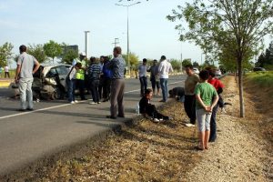 Gaziantep'te trafik kazası: 1 &ouml;l&uuml;, 7 yaralı
