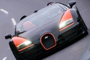 Hız rekoru Bugatti Veyron'un