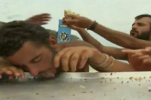Survivor'da a&ccedil;lık bu hale getirdi!