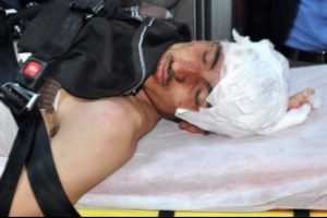 Suriyeli yaralılar Almanya'ya getirildi