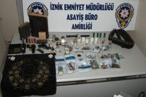 İznik'te tarihi vurgun