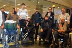 Filistinli yaralılar tedavi için İstanbul'a getirildi