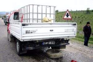 Gediz'de zincirleme trafik kazası