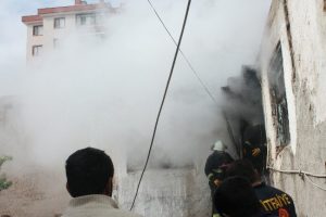 Konya'da yangın ucuz atlatıldı