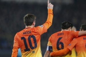 Bar&ccedil;a'da Messi sevinci!