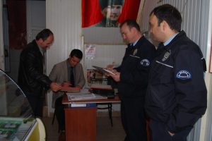 Orhaneli'nde sigara denetimi