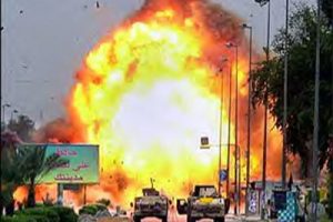 Irak'ta camide patlama