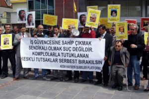 KESK h&uuml;k&uuml;mete tepkili