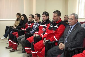 G&ouml;n&uuml;ll&uuml; itfaiyeciler sertifikalarını aldı