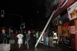 İzmir'i korkutan yangın
