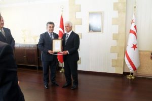 Eroğlu'na Yenişehir'den fahri hemşehrilik