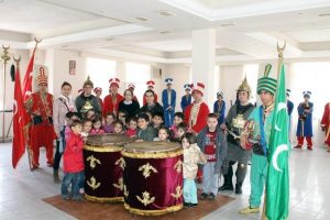 &Ccedil;ocuk Mehter Takımı'na ziyaret