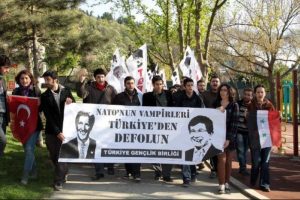 TGB'den Suriye'nin dostlarına protesto etti