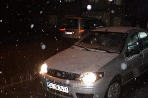 Van'a dolu yağdı