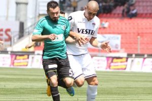 Denizli tek golle ge&ccedil;ti