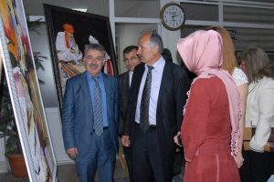 Adıyaman Belediyesi resim sergisi a&ccedil;ıldı